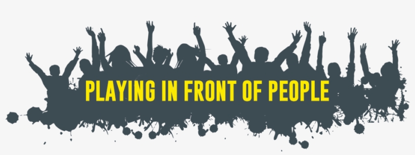 How To Play Guitar In Front Of People - International Youth Day 2018, transparent png