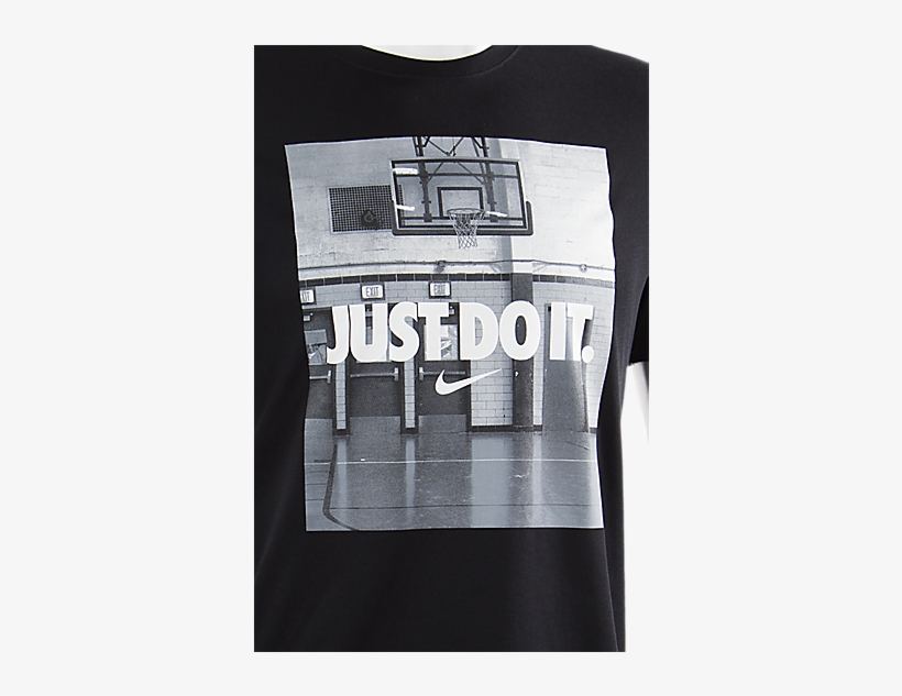 Nike Just Do It Image Black - Футболка Спортивная Nike Jdi Image Tee Nike, Цвет:, transparent png