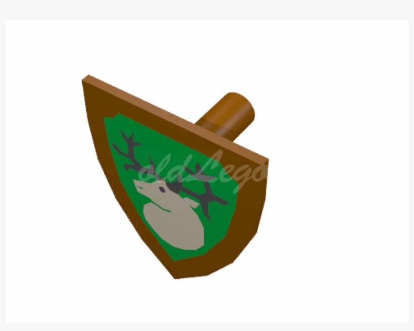 Triangular With Forestmen Deer Head Print, transparent png