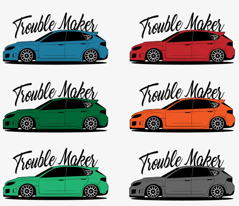 Subaru Vector Simple Picture Freeuse Library - Executive Car, transparent png