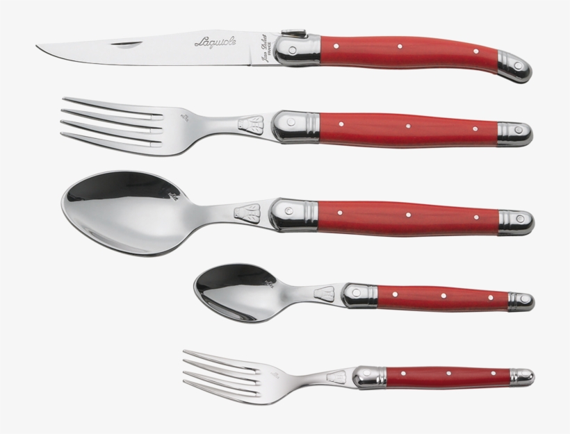 Couverts Rouge, transparent png