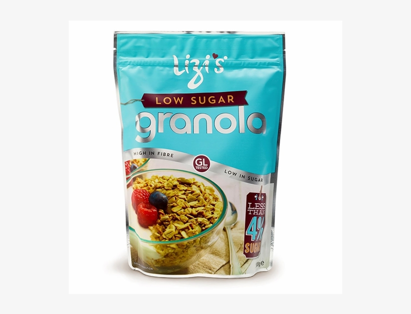 Lizi's Low Sugar Granola 500g, transparent png