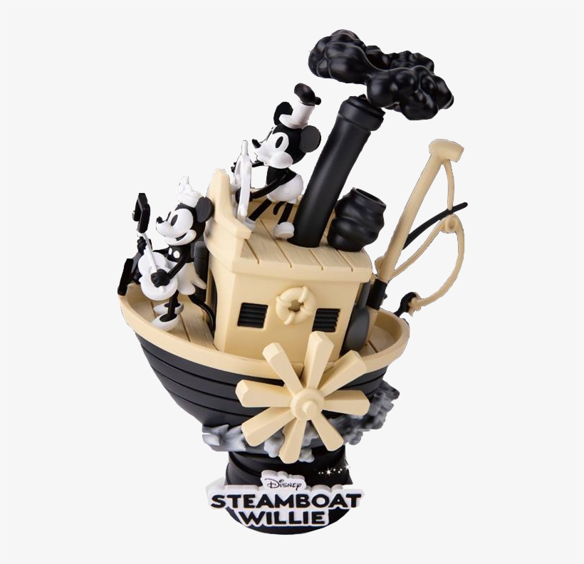 Beast Kingdom Toys Steamboat Willie Diorama Toyslife - Beast Kingdom Steamboat Willie, transparent png