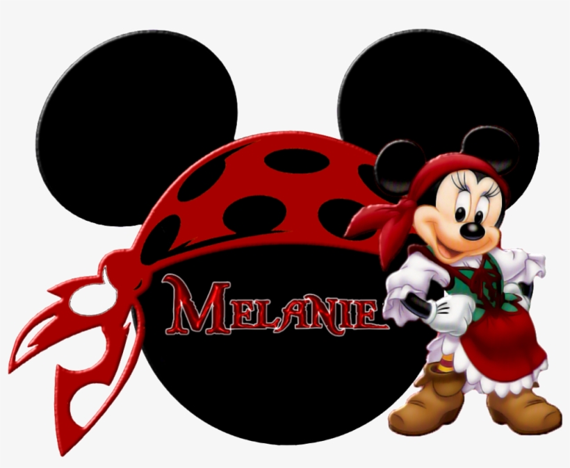 [ Img] - Minnie Head Pirate, transparent png