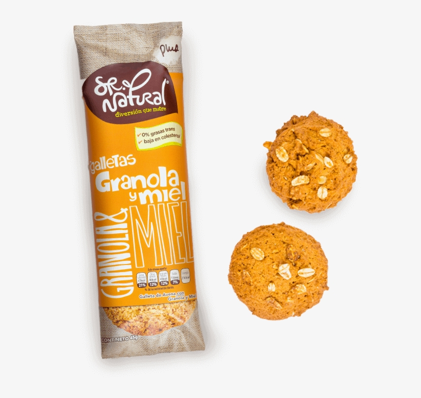 Granola Y Miel - Galletas Señor Natural, transparent png