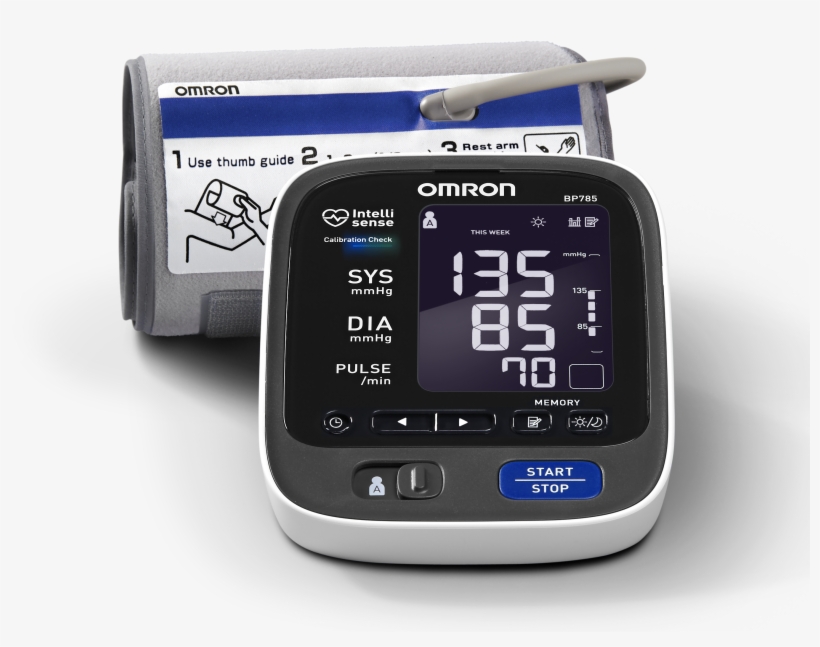 Omron 10 Series Upper Arm Blood Pressure Monitor, transparent png