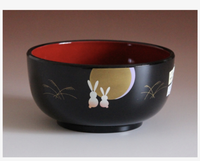 Yamanaka Lacquerware Tsukimi Usagi, transparent png