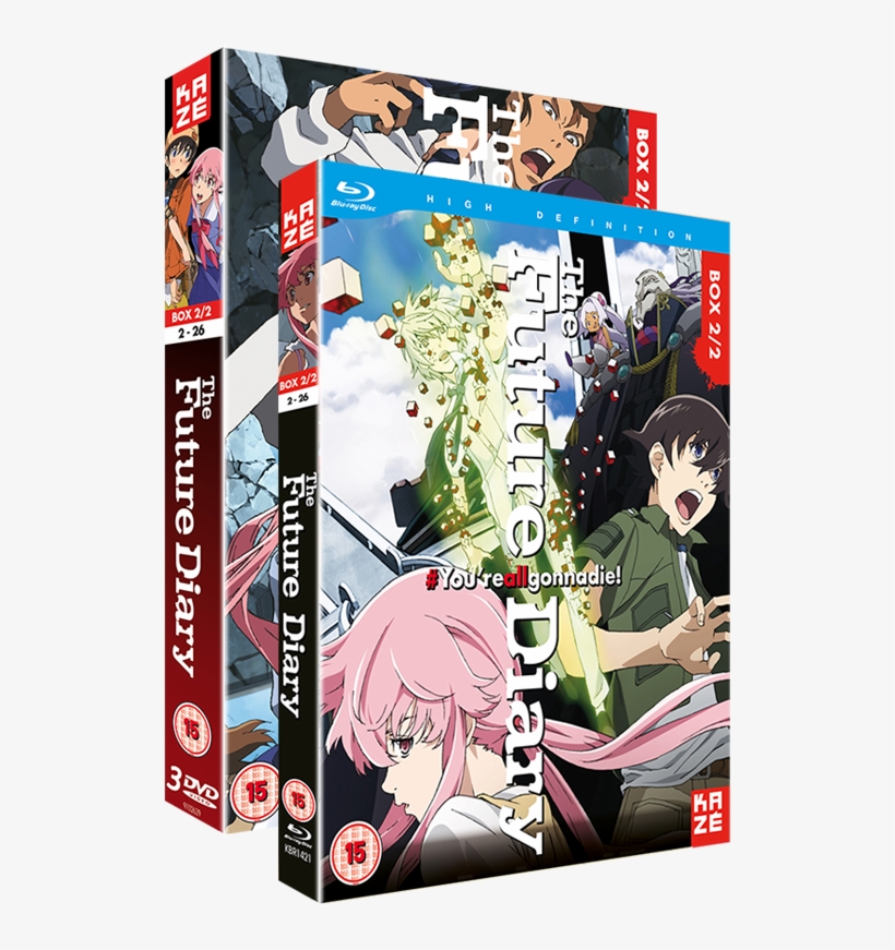 Mirai Nikki Future Diary Box 2/2 - Mirai Nikki: Future Diary - Complete Collection 2, transparent png
