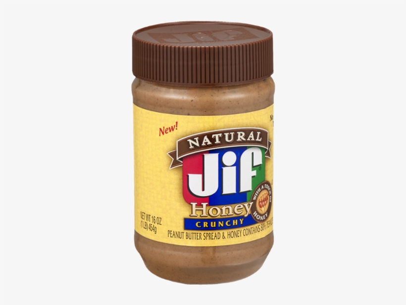 Jif Honey Peanut Butter Creamy, transparent png