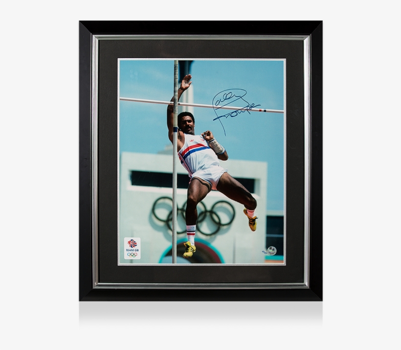Pre-framed Daley Thompson Signed And Framed Photo - Thompson Decathlon, transparent png