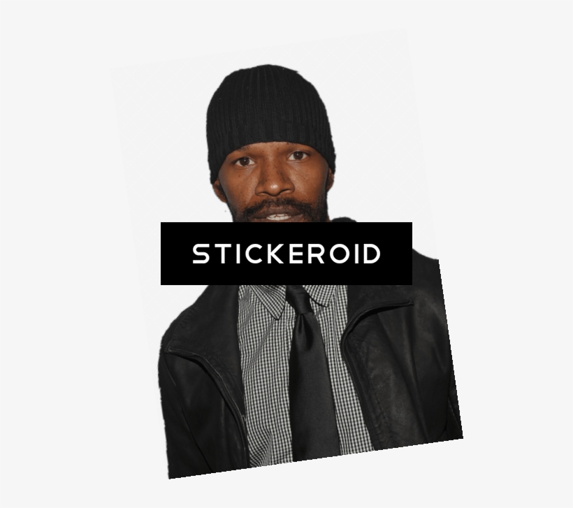 Jamie Foxx Black Hat - Beanie, transparent png