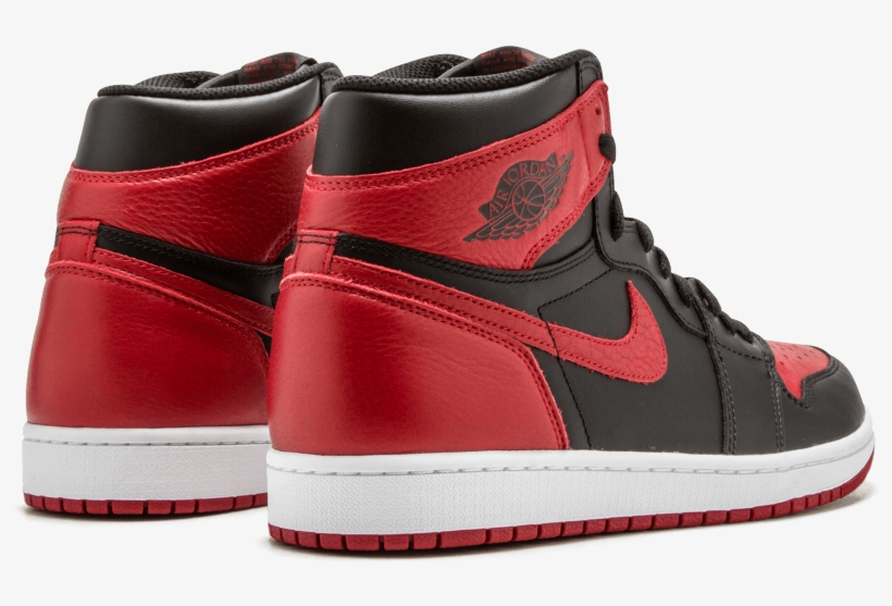 Retro High Og Banned - Nike, transparent png