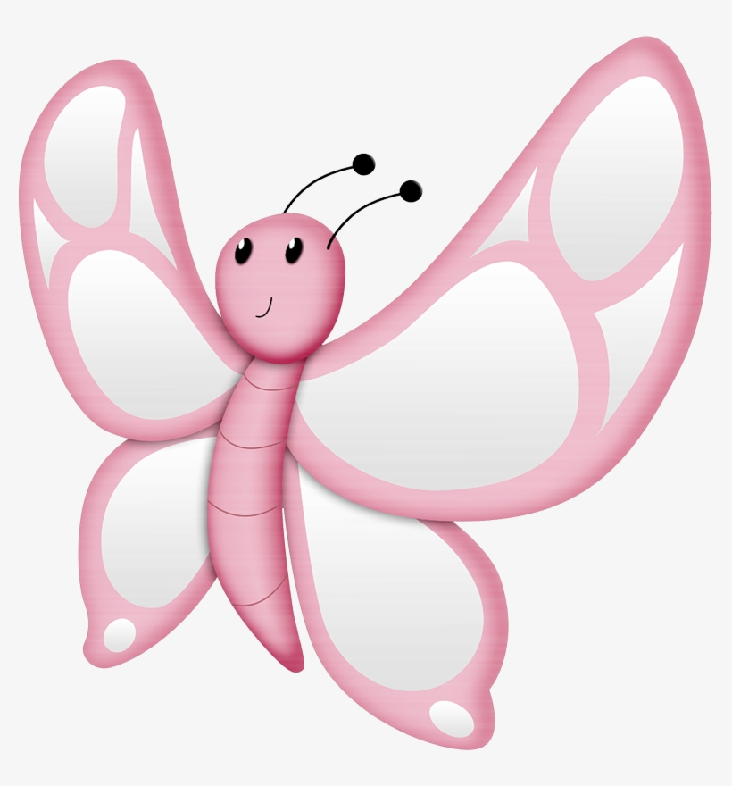 Butterfly Stencil, - Abelha Rosa Png, transparent png