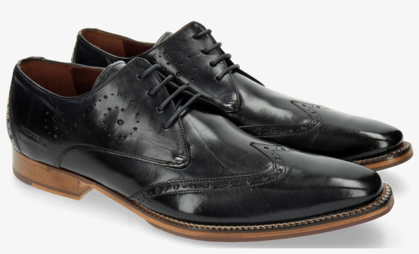 Derby Shoes Oskar 7 Navy Laces Navy - Melvin & Hamilton, transparent png
