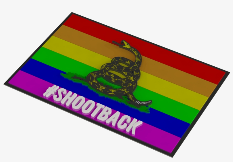 #shootback Dont Tread On Me Morale Patch - West Hollywood, transparent png