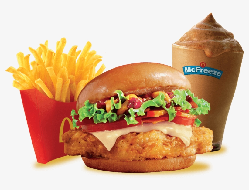 Mexicana Chicken Burger - Mexican Burger Mcd Malaysia, transparent png