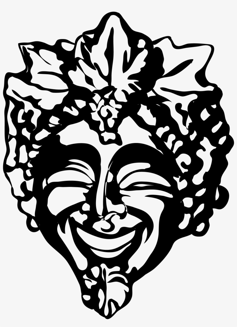 Mardi Gras Mask Black Outline Clip Art - Mardi Gras, transparent png