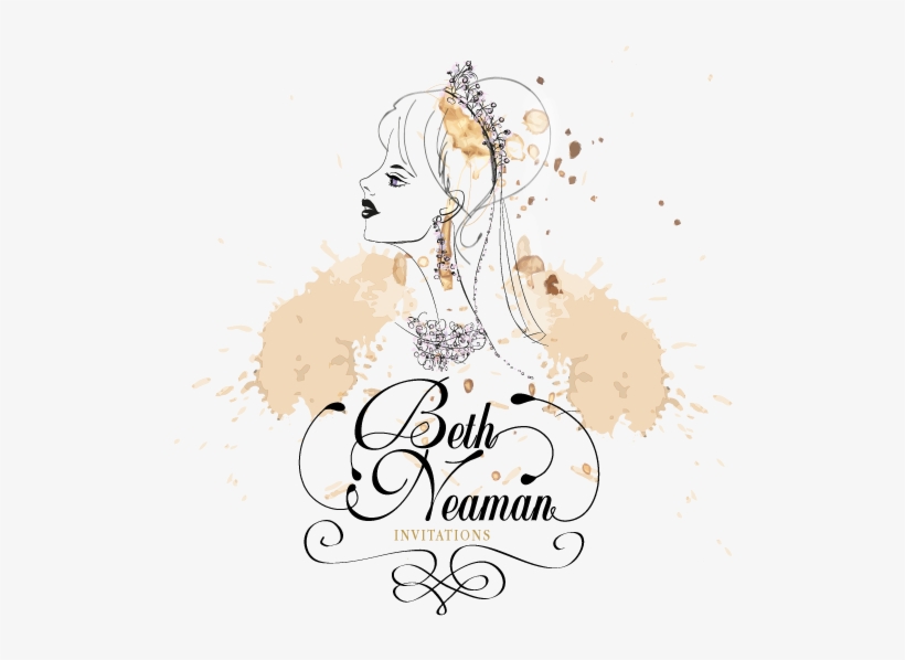 Beth Neaman Invitations Unique Handmade - Wedding Invitation Logos Png, transparent png