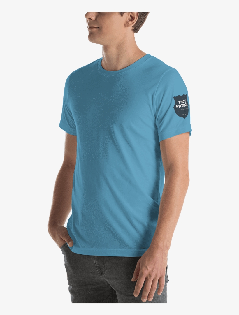 Shopping Thot Patrol Sleeve T-shirt - Shirt, transparent png