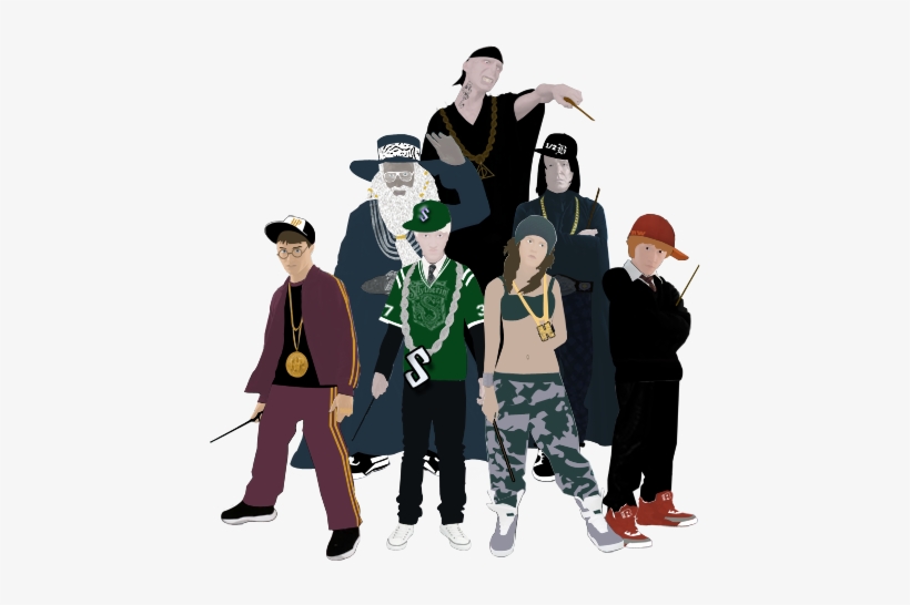 Hpiddy, Rwizzle, Hoemoanee, Dumbledawg, Malthug, The - Harry Potter, transparent png