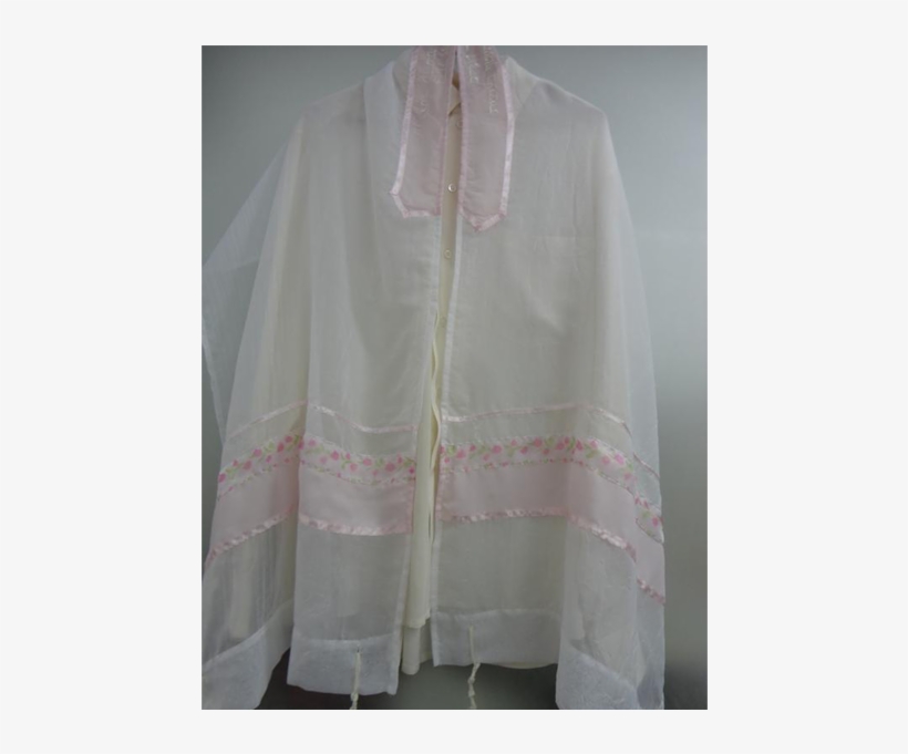Load Image Into Gallery Viewer, Rose Garden Tallit - Lace, transparent png