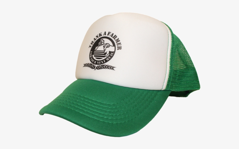 Green & White - Hat, transparent png