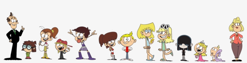 Loud Family - The Loud House, transparent png