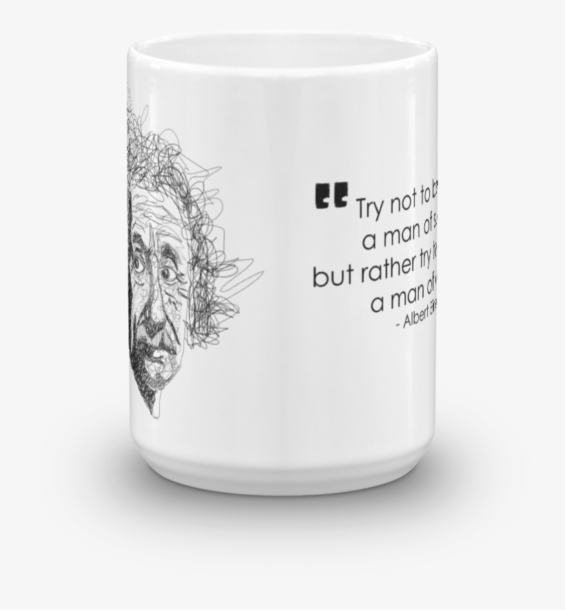 Albert Einstein Mug - Coffee Cup, transparent png