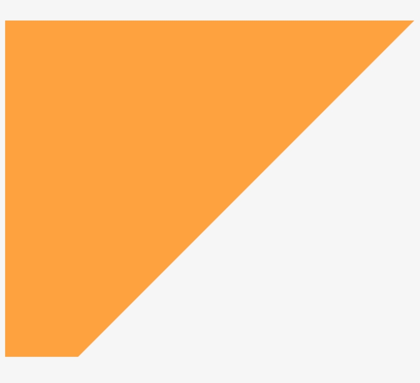 Orange Right Angled Triangle 813x667 PNG Download PNGkit
