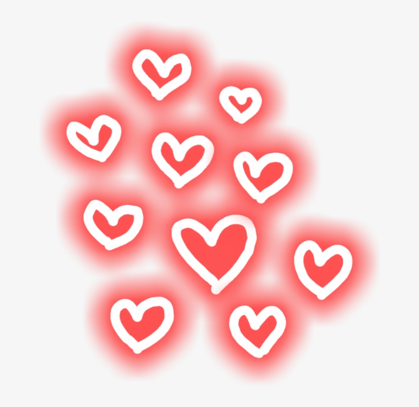 Heart Hearts Glowing Glowing Hearts - Heart, transparent png