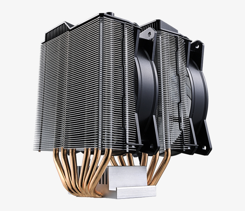 The Uniquely Designed Heatsink Allows Bigger And More - Dual Tower Cpu Coolers, transparent png