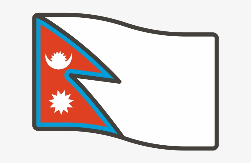 Nepal Flag Emoji - Custom Nepal Endura Gloss Mounted Un Flag $2.40 @ 27, transparent png