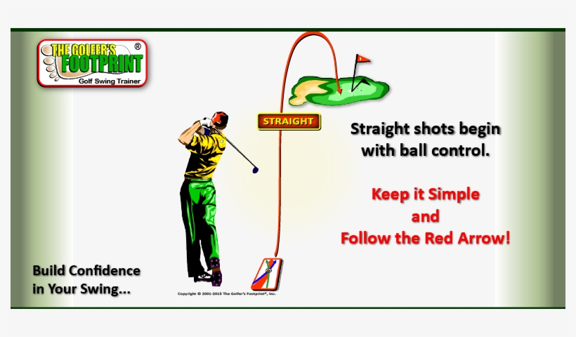 Ace Of Hearts Golfer's Footprint Swing Trainer - Golf Swing Trainer, transparent png