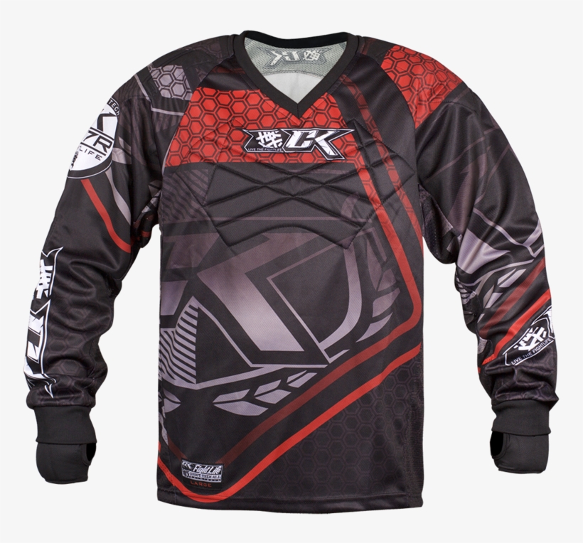 Ck Hex Paintball Jersey Red - Jersey Paintball, transparent png
