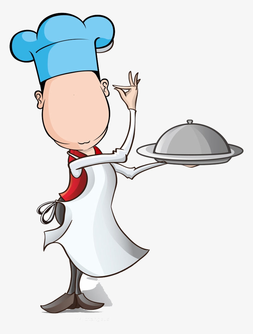 Cuisine Graphic Design Clip Art Cartoon Jane - Waiter Cartoon, transparent png
