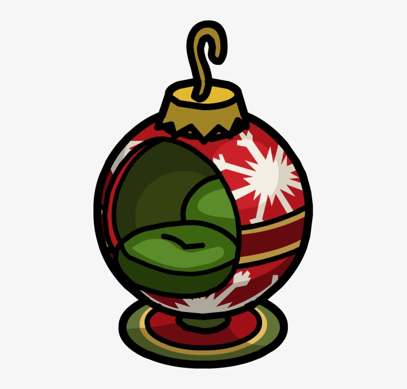 Festive Chair - Regalo Navidad Club Penguin, transparent png