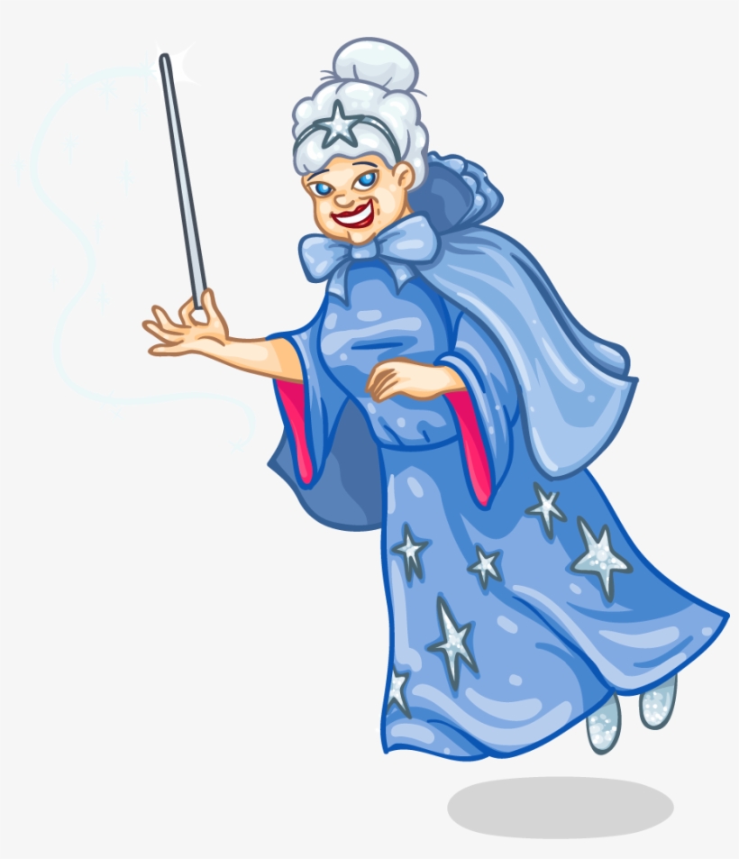 Fairy Godmother - Fairy God Mother Clipart - 1024x1024 PNG Download