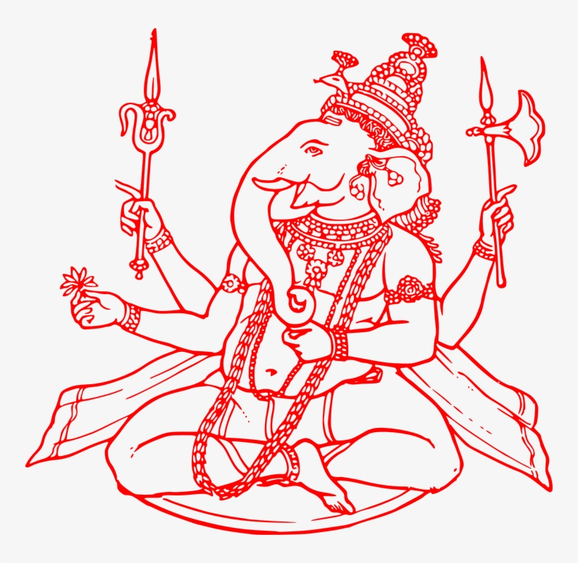 Hinduism Png Image Transparent - Indian God Pendant Religious Necklace Antique Jewelry, transparent png