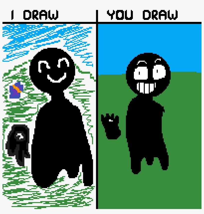 I Draw You Draw - Drawing, transparent png