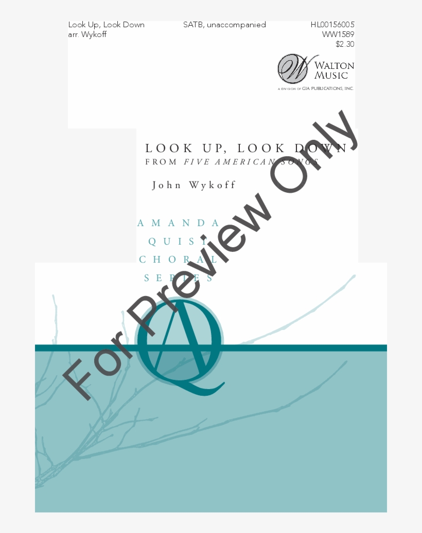 Look Up, Look Down Thumbnail - Shepherd's Pipe Carol John Rutter, transparent png