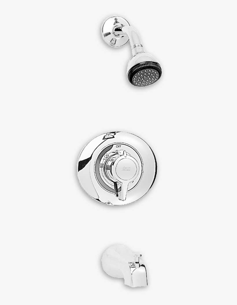 Polished Chrome Shower Only Trim Kit, transparent png