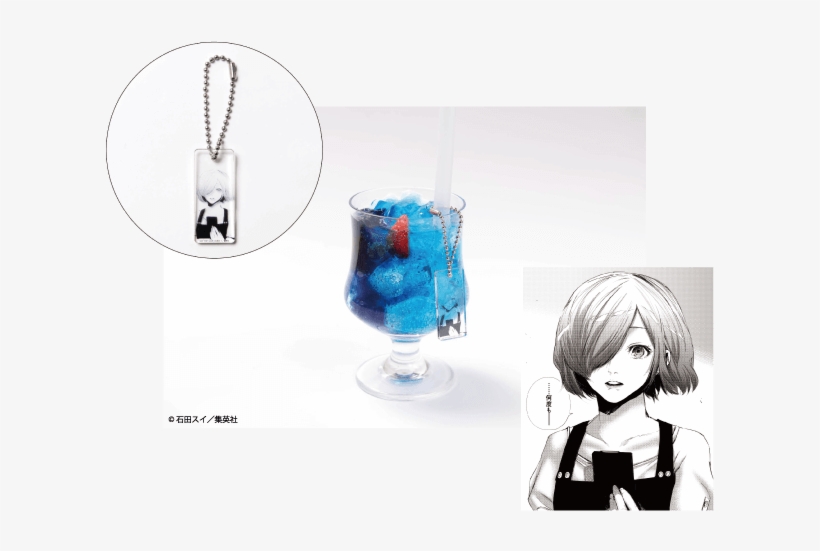 Touka's Jelly Drink - Collaboration Cafe, transparent png