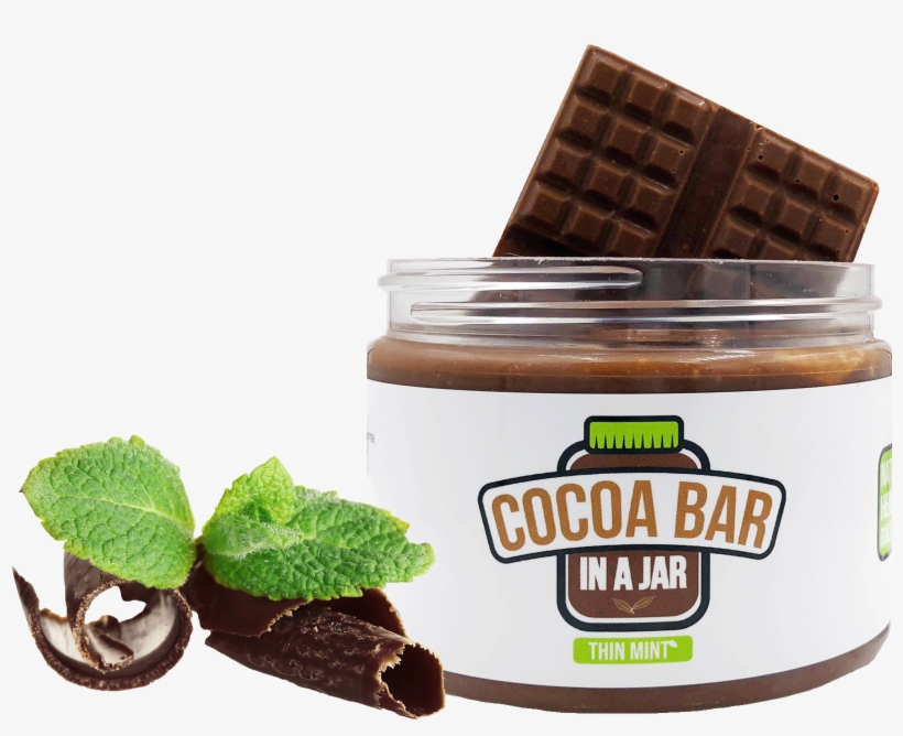 Thin Mint Cocoa Bar In A Jar - Cocoa Bar In A Jar, transparent png