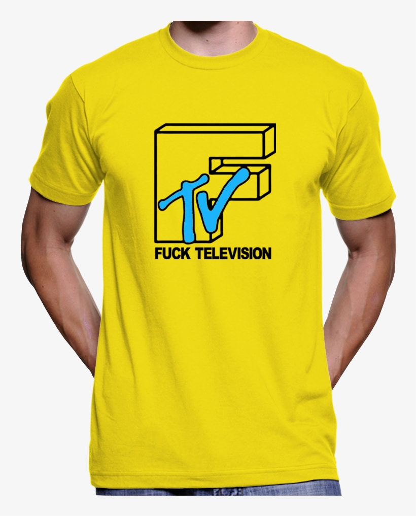 Fuck Television T-shirt / Hoodie - Free Tommy Robinson T Shirt, transparent png