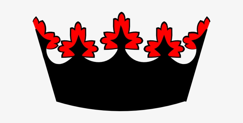 Black And Red Crown, transparent png