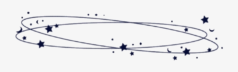 Crown Black Blackcrown Stars Starcrown Aesthetic Space - Soft Edit Overlay, transparent png