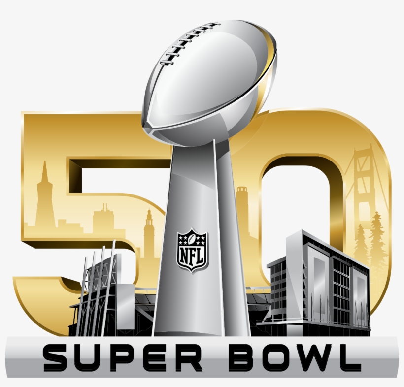 Super Bowl - Super Bowl 50 Logo, transparent png