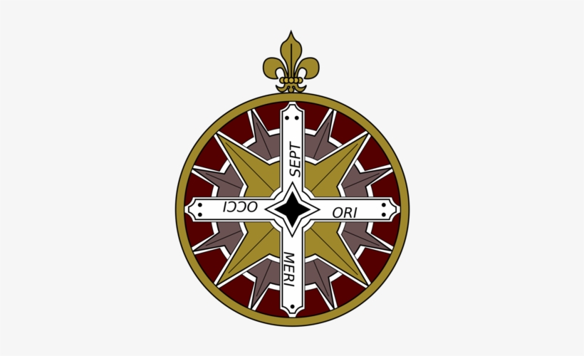 Download Compass Rose Wind Rose Computer Icons - Cafepress Fleur De Lis Compass Sticker (rectangle), transparent png