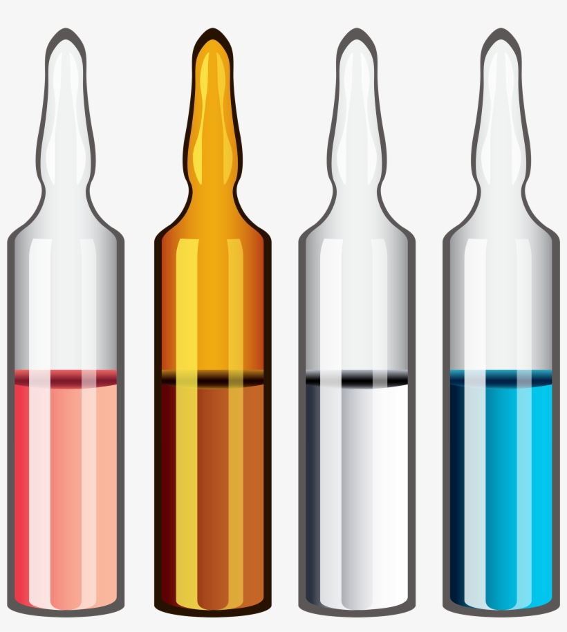 Medical Ampoules Png Clipart - Portable Network Graphics, transparent png