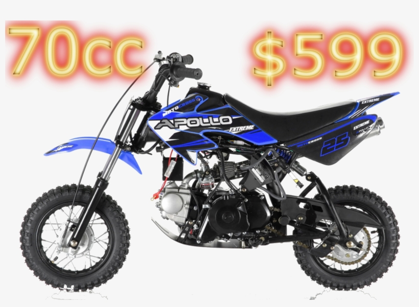 70cc Dirt Bike, transparent png